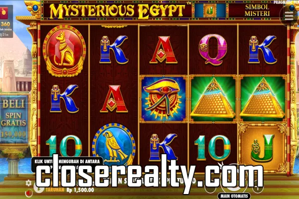 Slot Mysterious Egypt